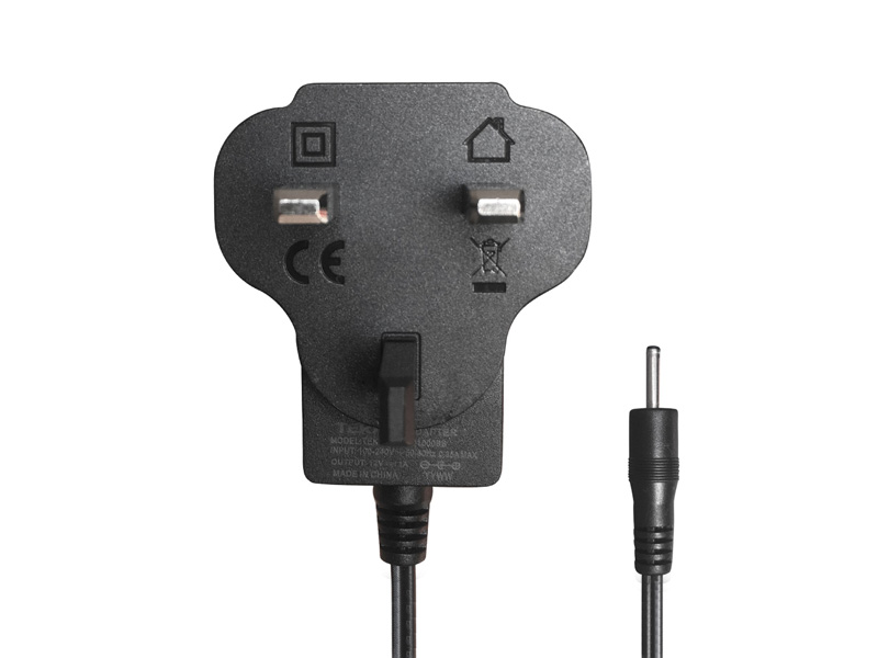 12W power adapter with for UK with BS certificate